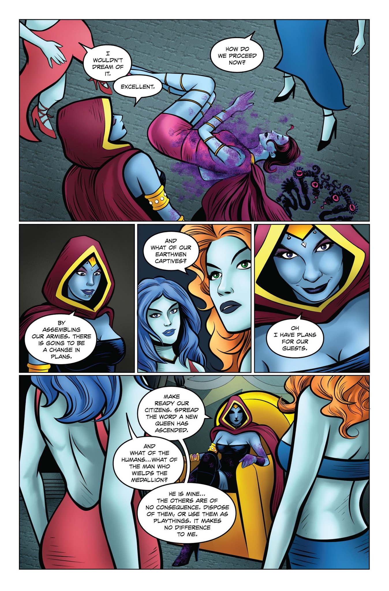 Read online Space Women Beyond the Stratosphere comic -  Issue # TPB - 71