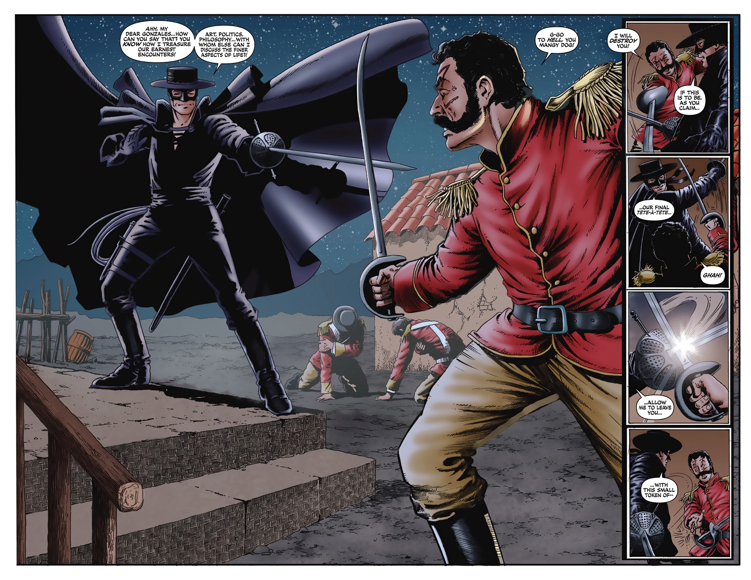 Read online Zorro Rides Again comic -  Issue #1 - 4