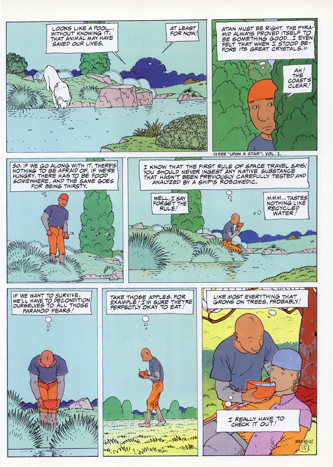 Read online Epic Graphic Novel: Moebius comic -  Issue # TPB 5 - 21