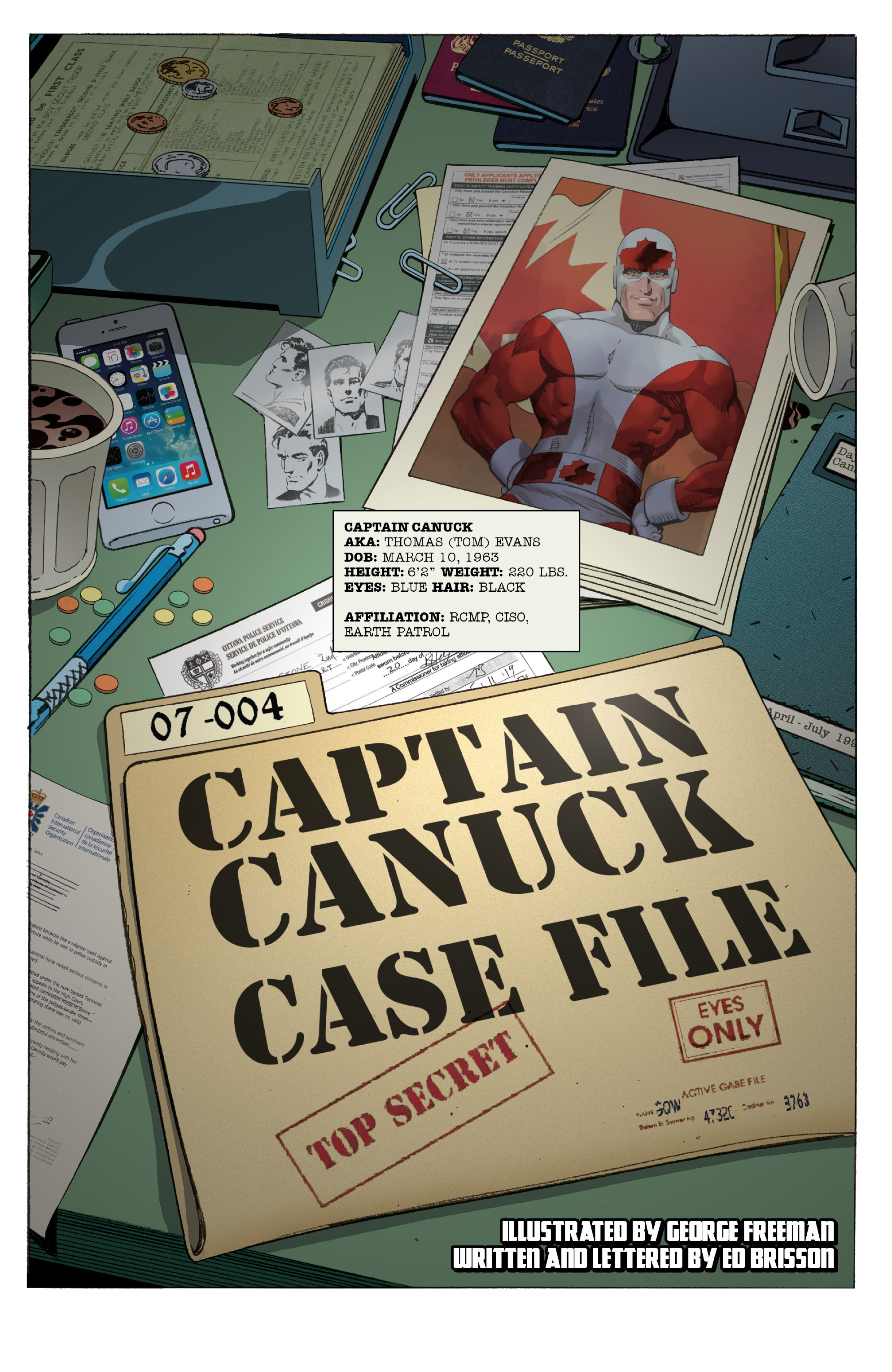 Read online All-New Classic Captain Canuck comic -  Issue #0 - 5
