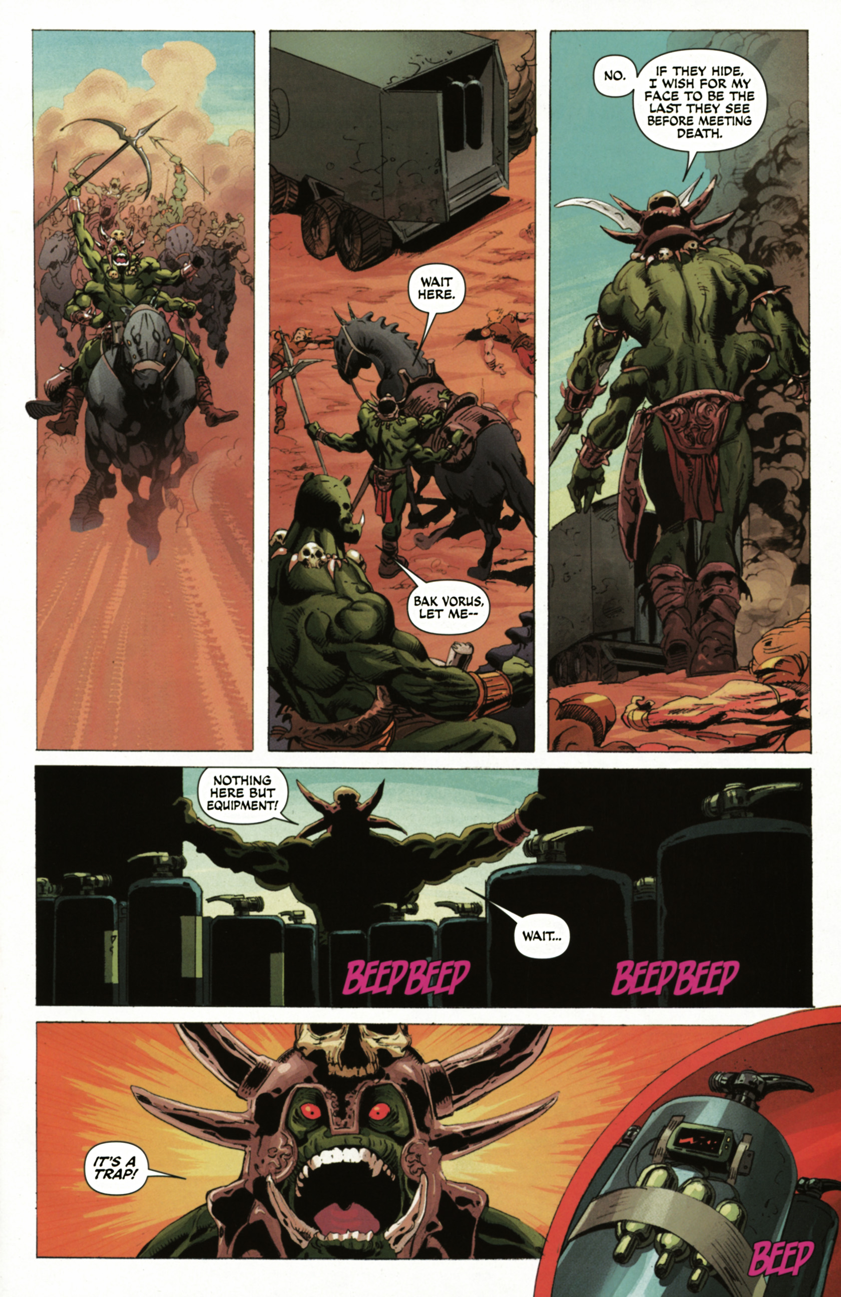 Read online Warlord of Mars: Fall of Barsoom comic -  Issue #3 - 19