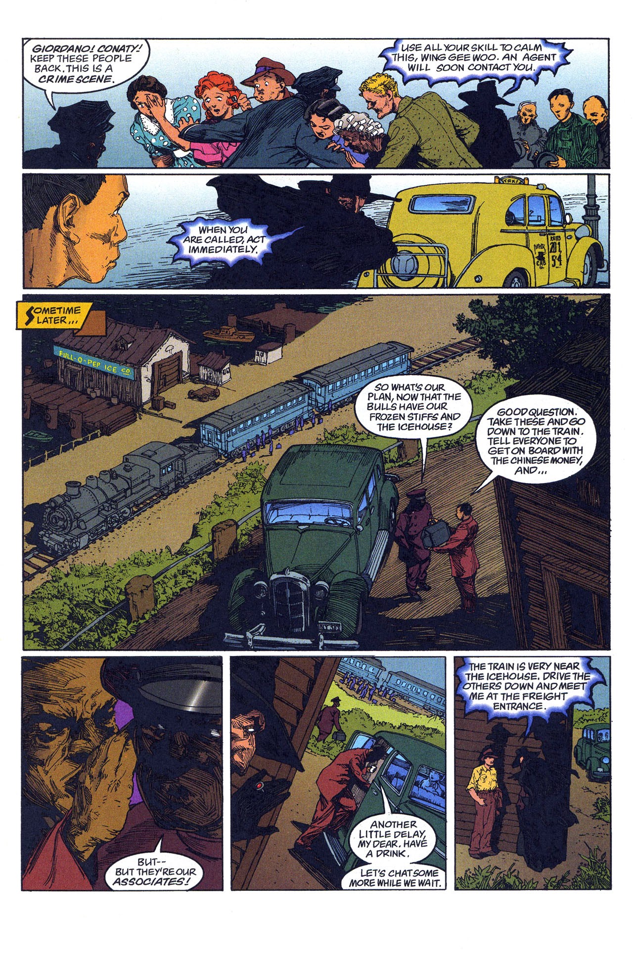 Read online The Shadow: Hell's Heat Wave comic -  Issue #3 - 19