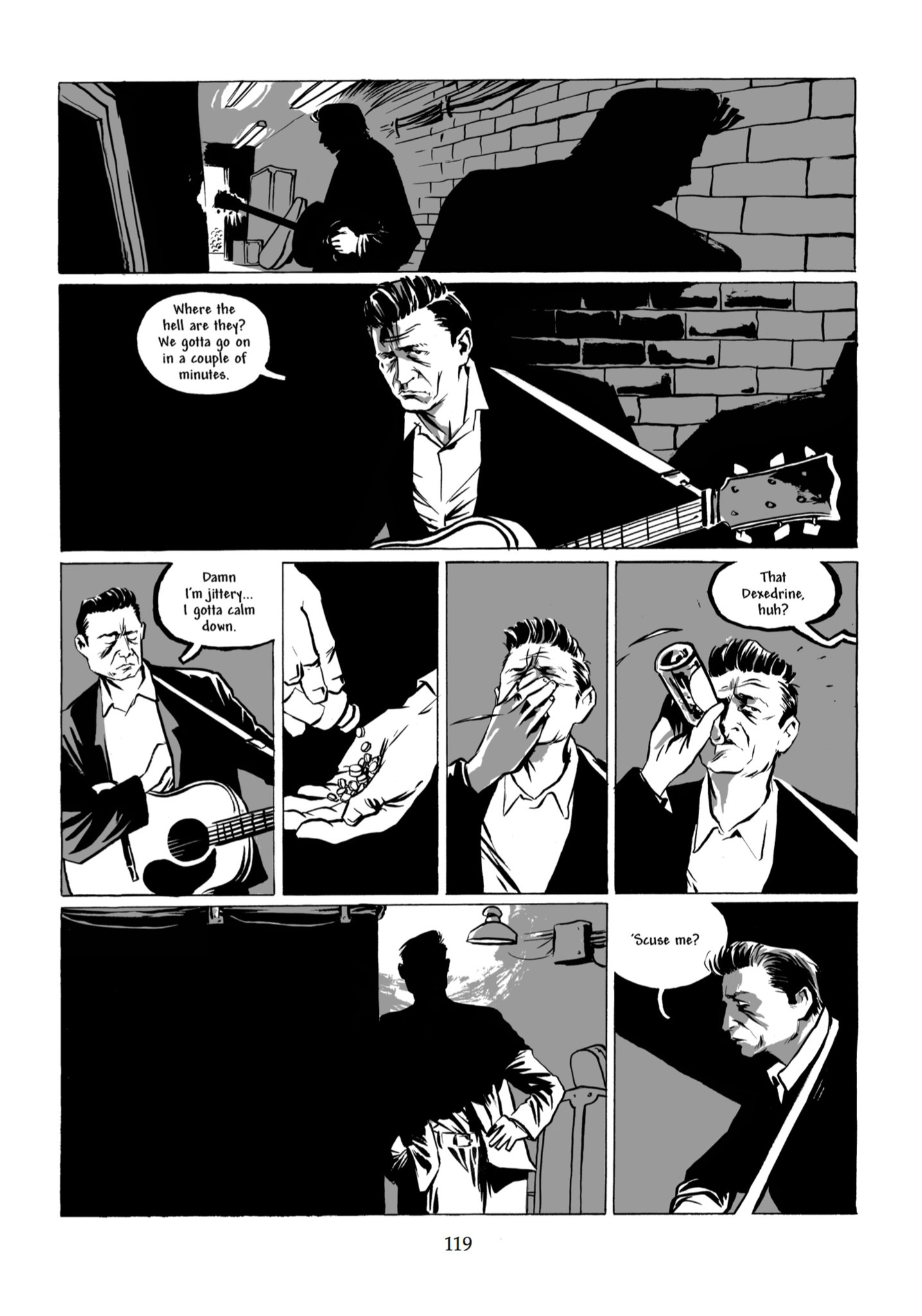Read online Johnny Cash: I See a Darkness comic -  Issue # TPB - 115