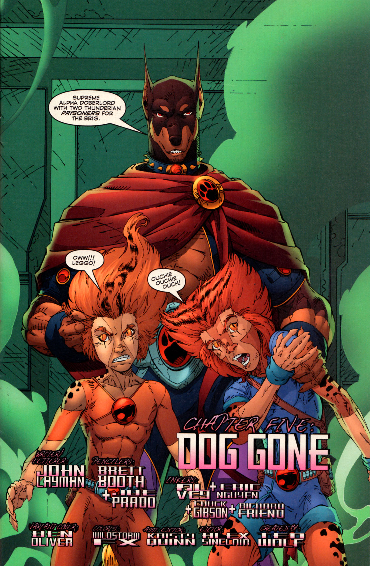 Read online ThunderCats: Dogs of War comic -  Issue #5 - 2