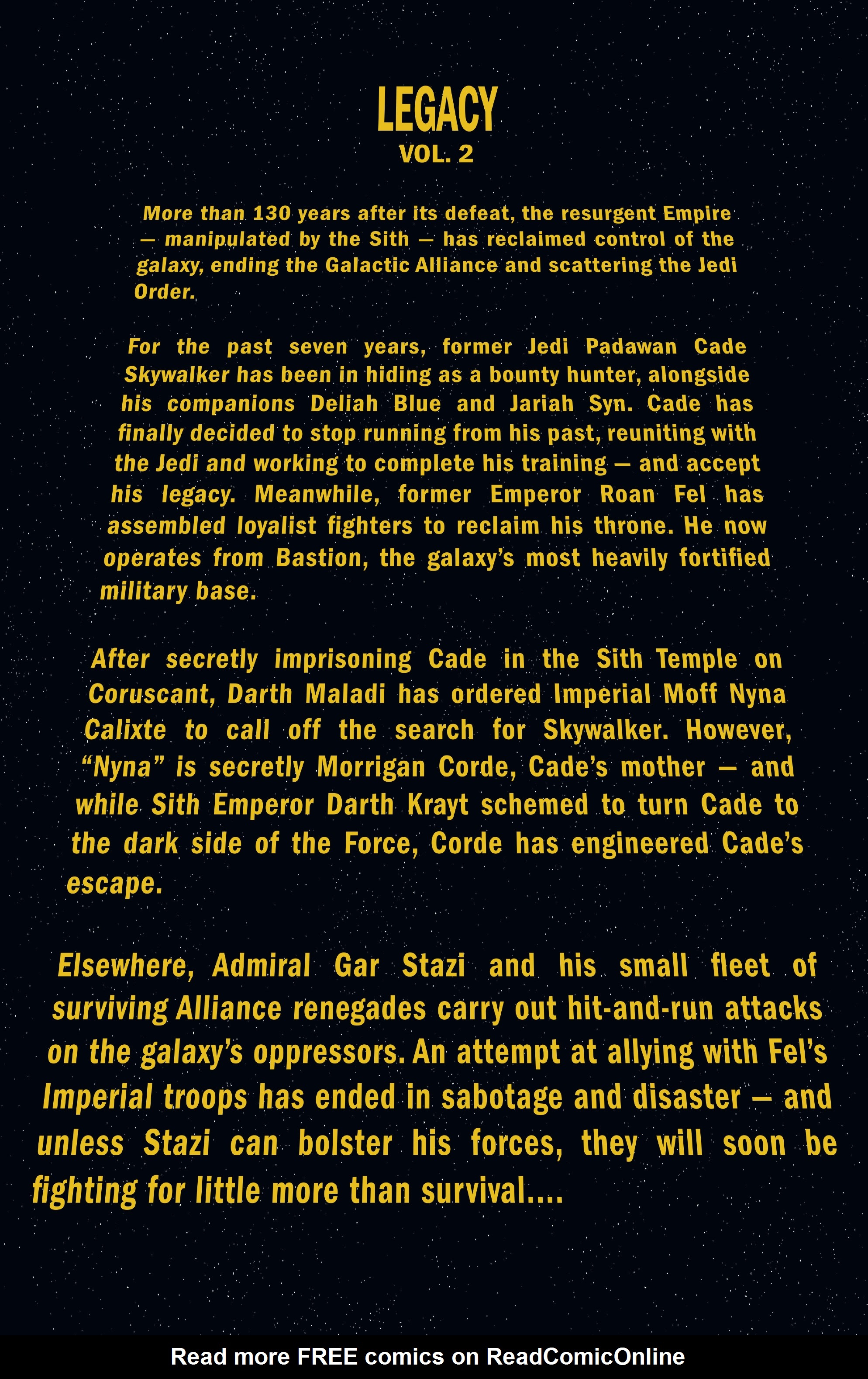 Read online Star Wars Legends: Legacy - Epic Collection comic -  Issue # TPB 2 (Part 1) - 5