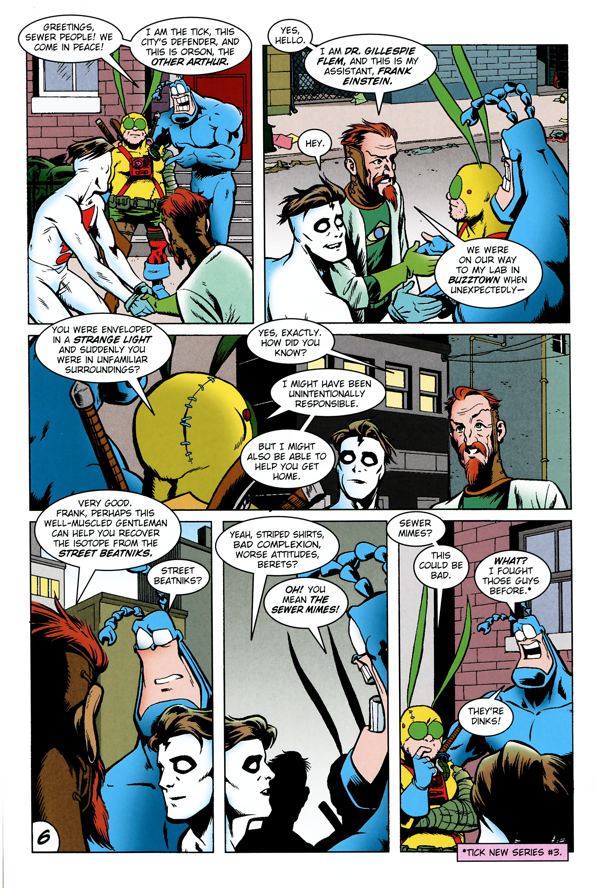 Read online The Tick comic -  Issue #101 - 9