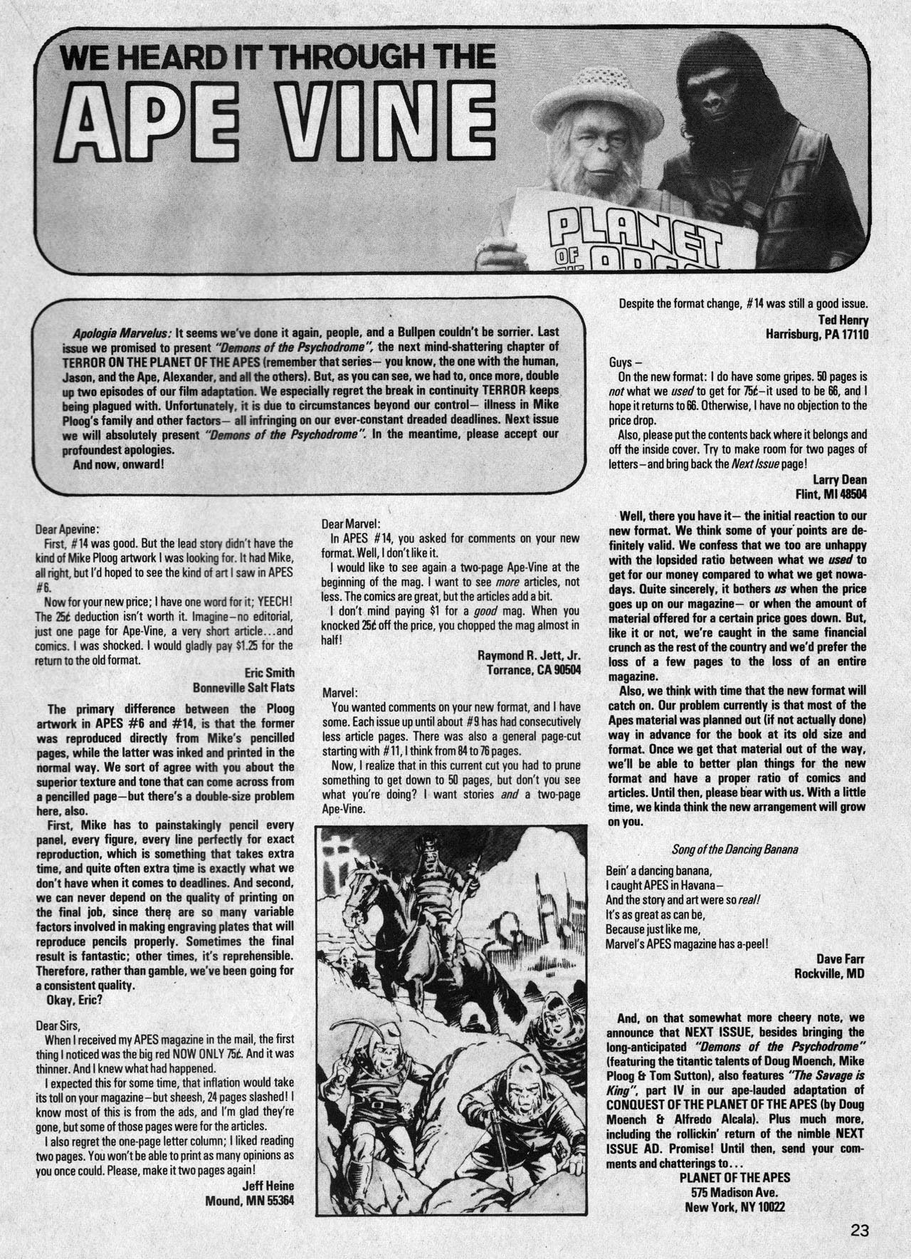 Read online Planet of the Apes comic -  Issue #18 - 25