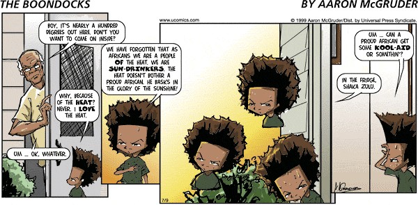 Read online The Boondocks Collection comic -  Issue # Year 2006 (Colored Reruns) - 105