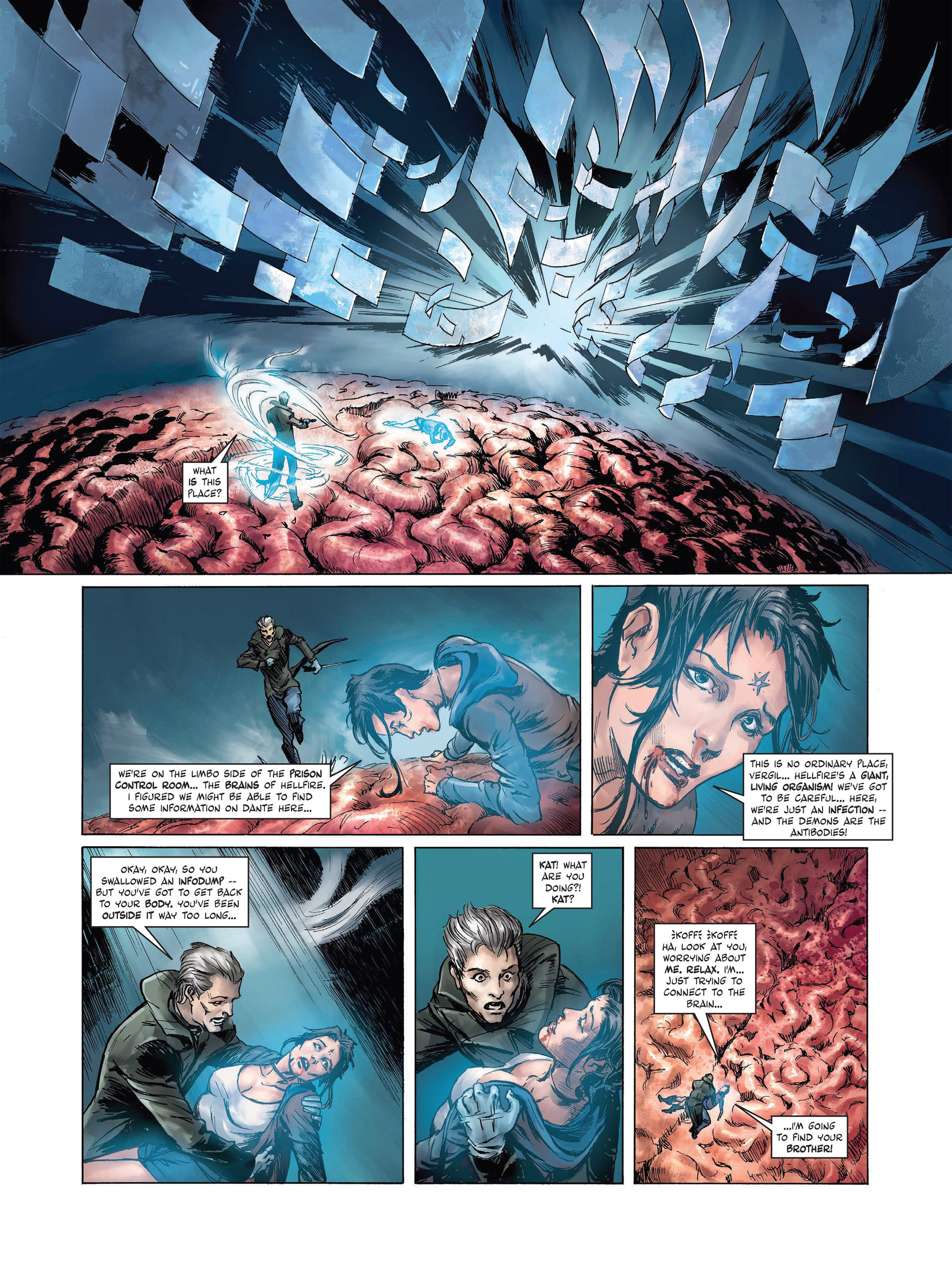 Read online DmC Devil May Cry: The Chronicles of Vergil comic -  Issue #2 - 12