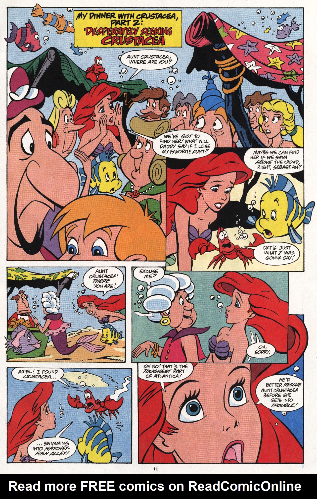 Read online Disney's The Little Mermaid comic -  Issue #5 - 13