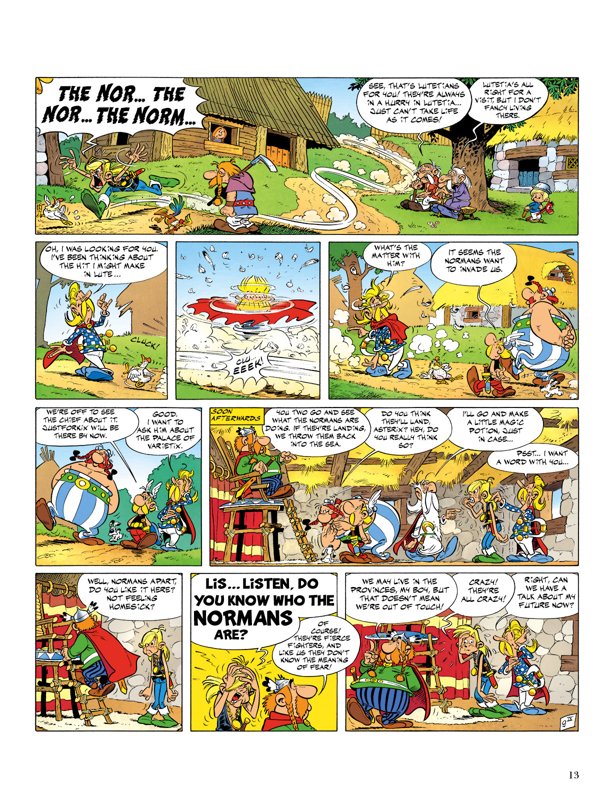 Read online Asterix comic -  Issue #9 - 14