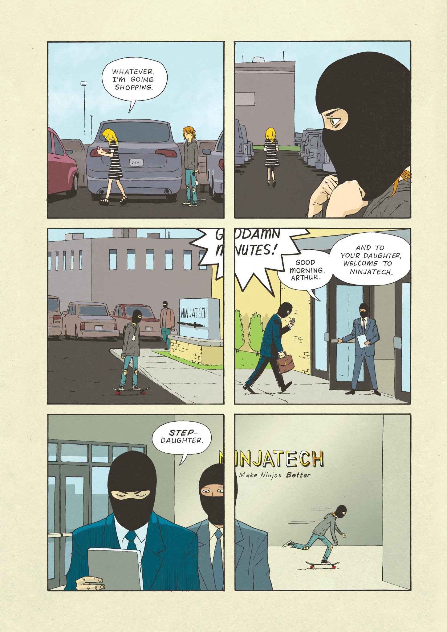 Read online Street Angel vs Ninjatech comic -  Issue # TPB - 16