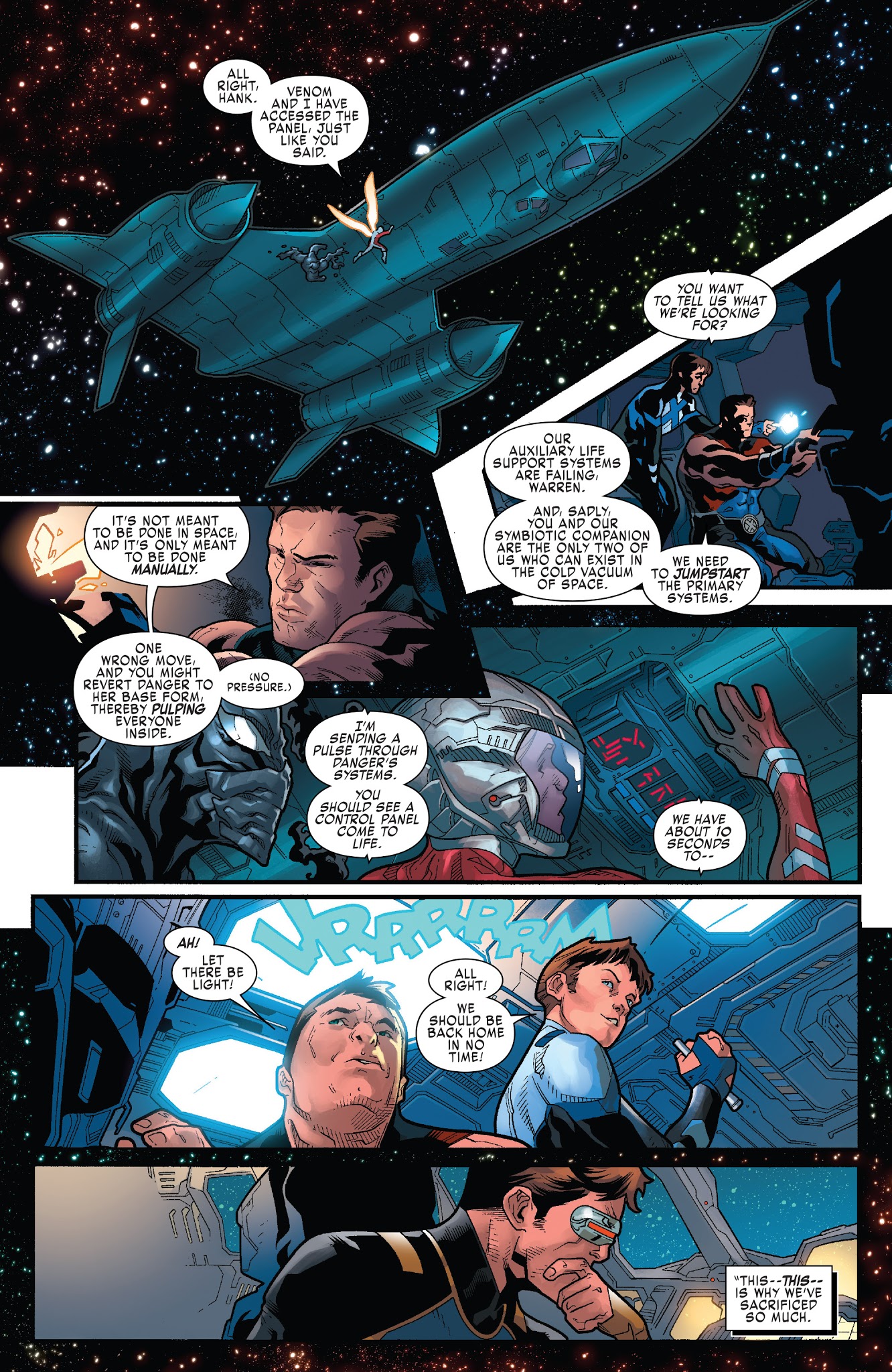 Read online X-Men: Blue comic -  Issue #26 - 4