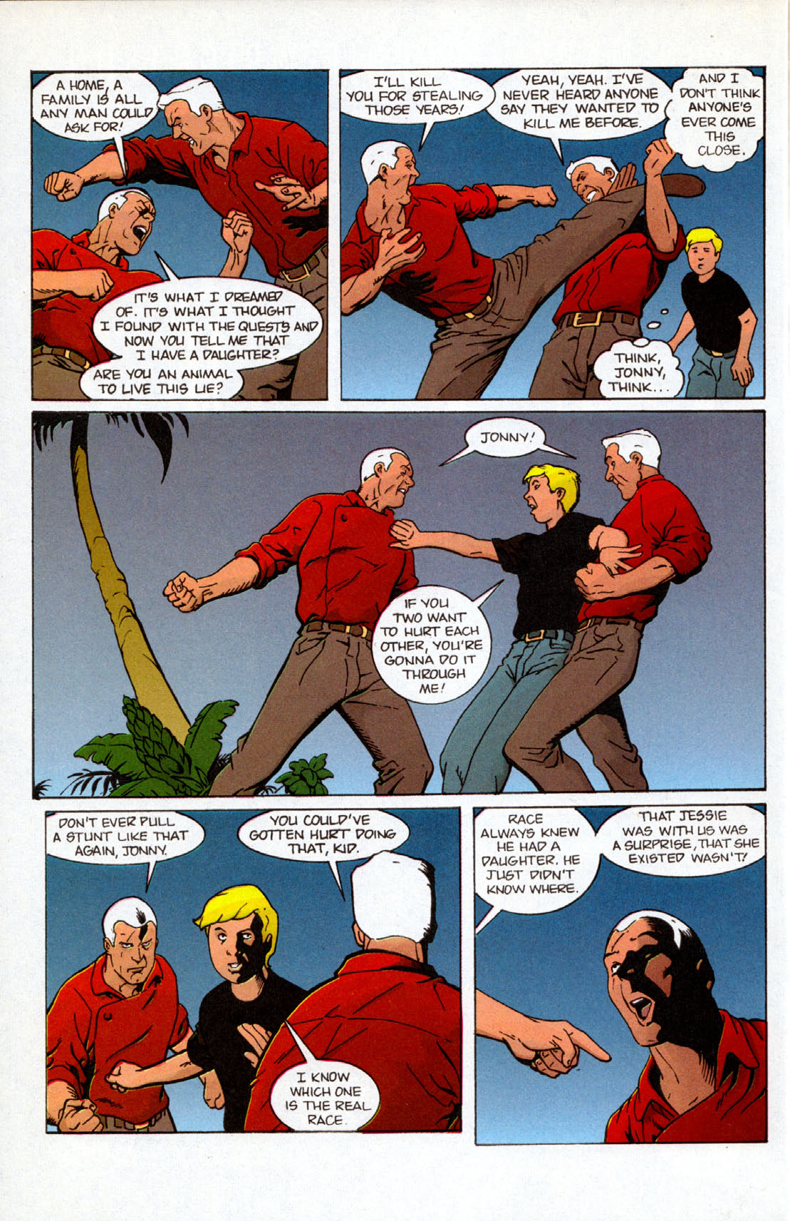 Read online The Real Adventures of Jonny Quest comic -  Issue #7 - 28