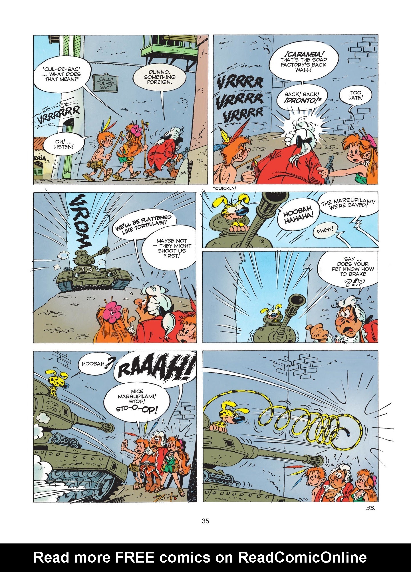 Read online Marsupilami comic -  Issue #5 - 37