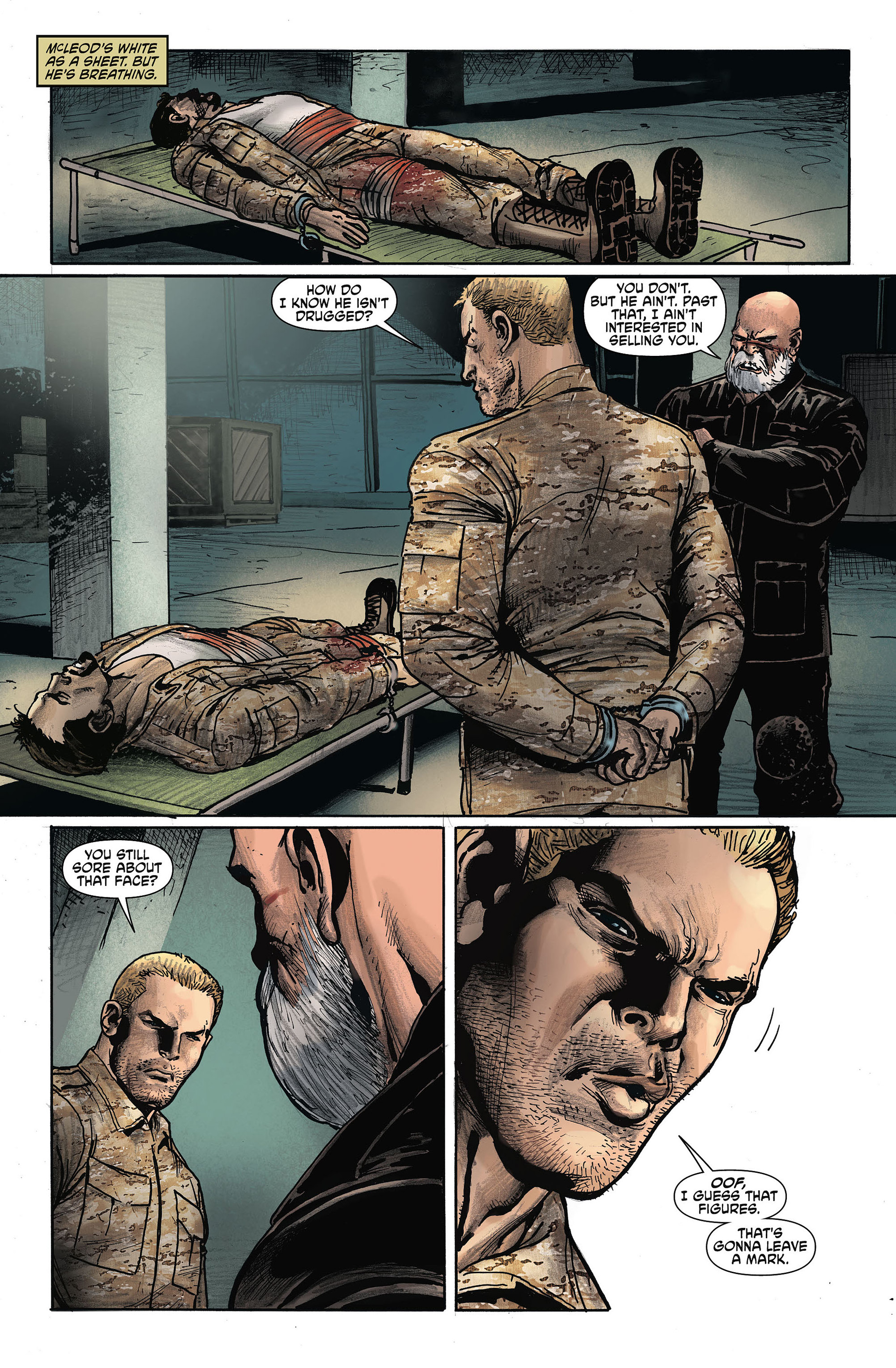 Read online Men of War (2011) comic -  Issue #5 - 19