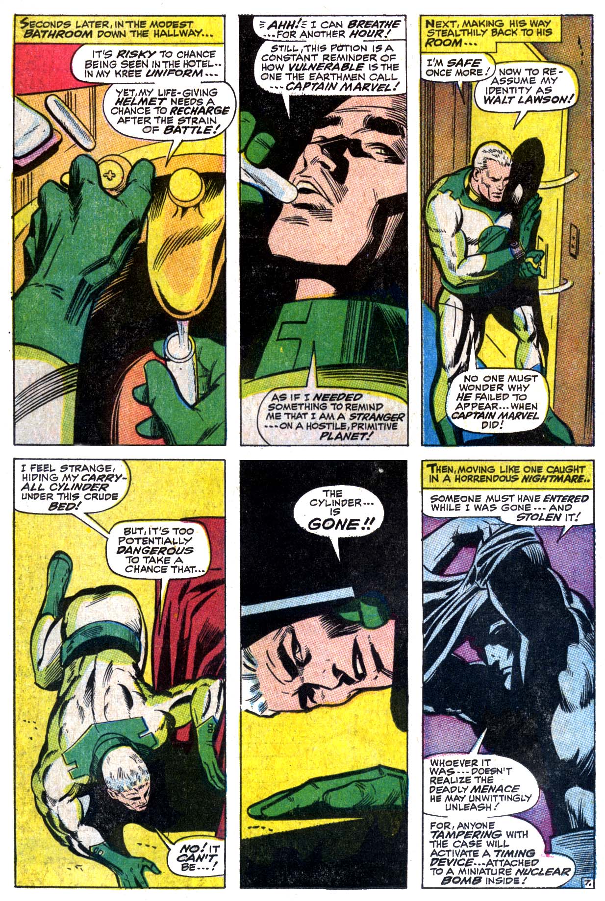 Read online Captain Marvel (1968) comic -  Issue #2 - 8
