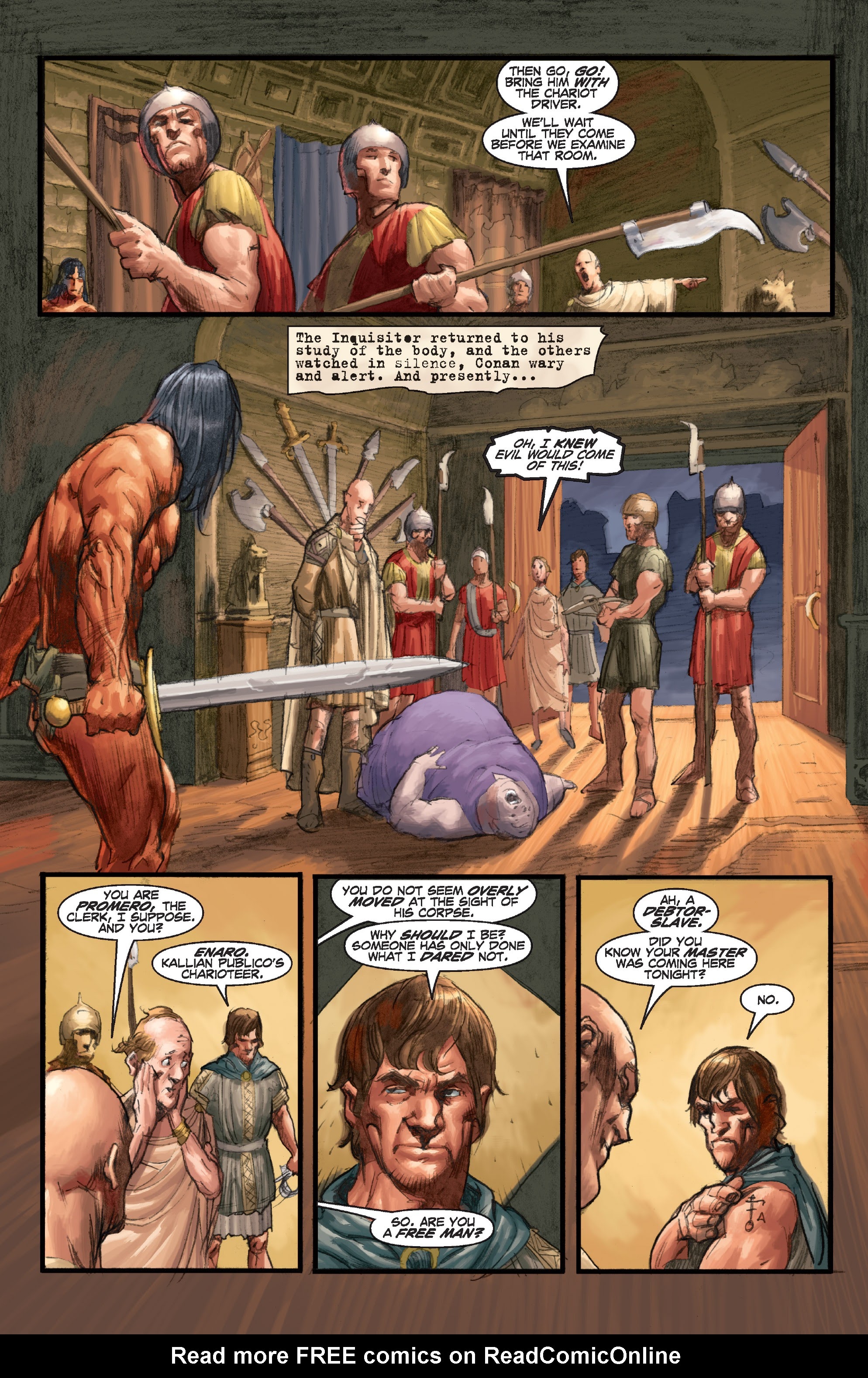 Read online Conan Chronicles Epic Collection comic -  Issue # TPB Out of the Darksome Hills (Part 3) - 42