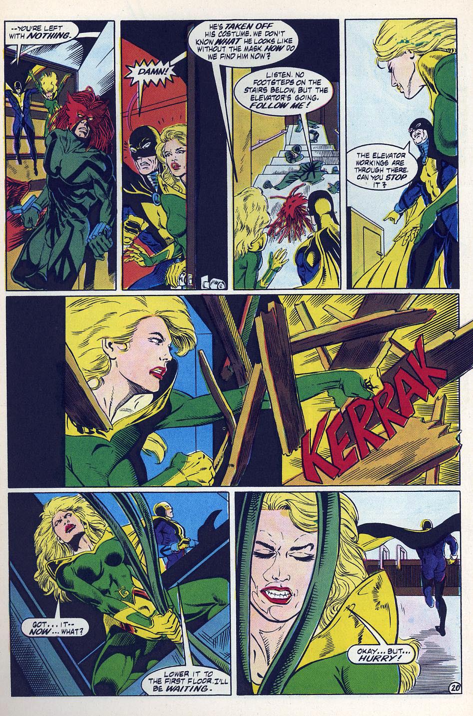 Read online Hero Alliance (1989) comic -  Issue #5 - 22