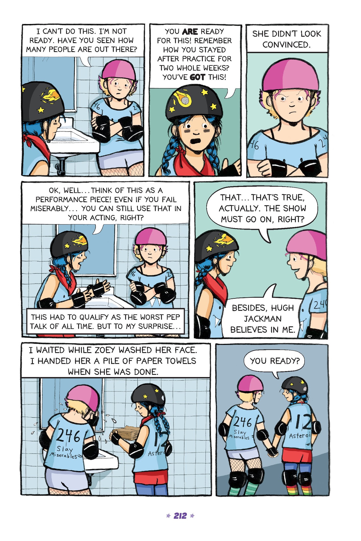 Read online Roller Girl comic -  Issue # TPB (Part 3) - 9