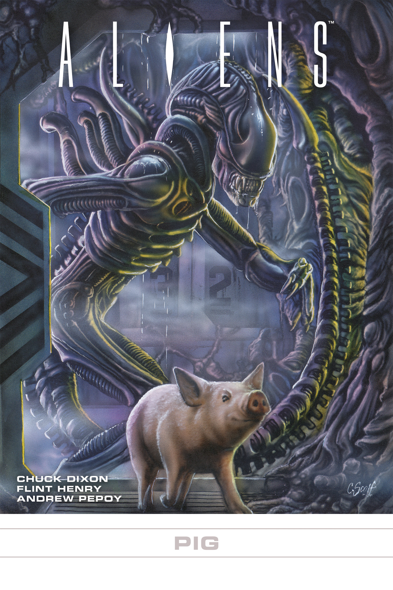 Read online Aliens: Pig comic -  Issue # Full - 1