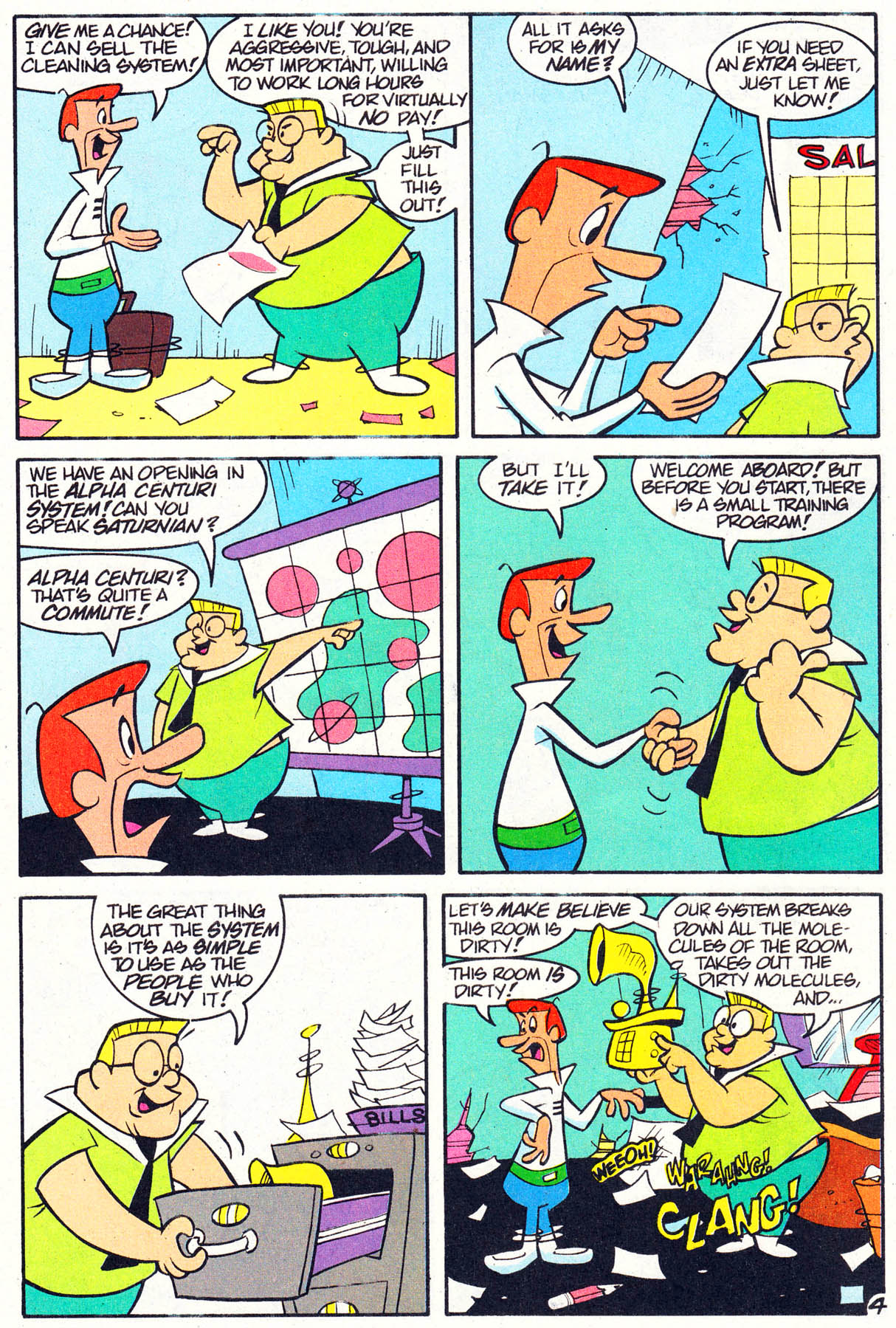 Read online The Jetsons comic -  Issue #5 - 6