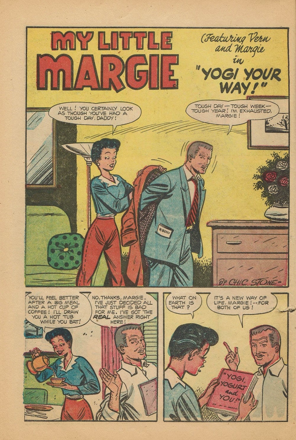 Read online My Little Margie (1954) comic -  Issue #7 - 11