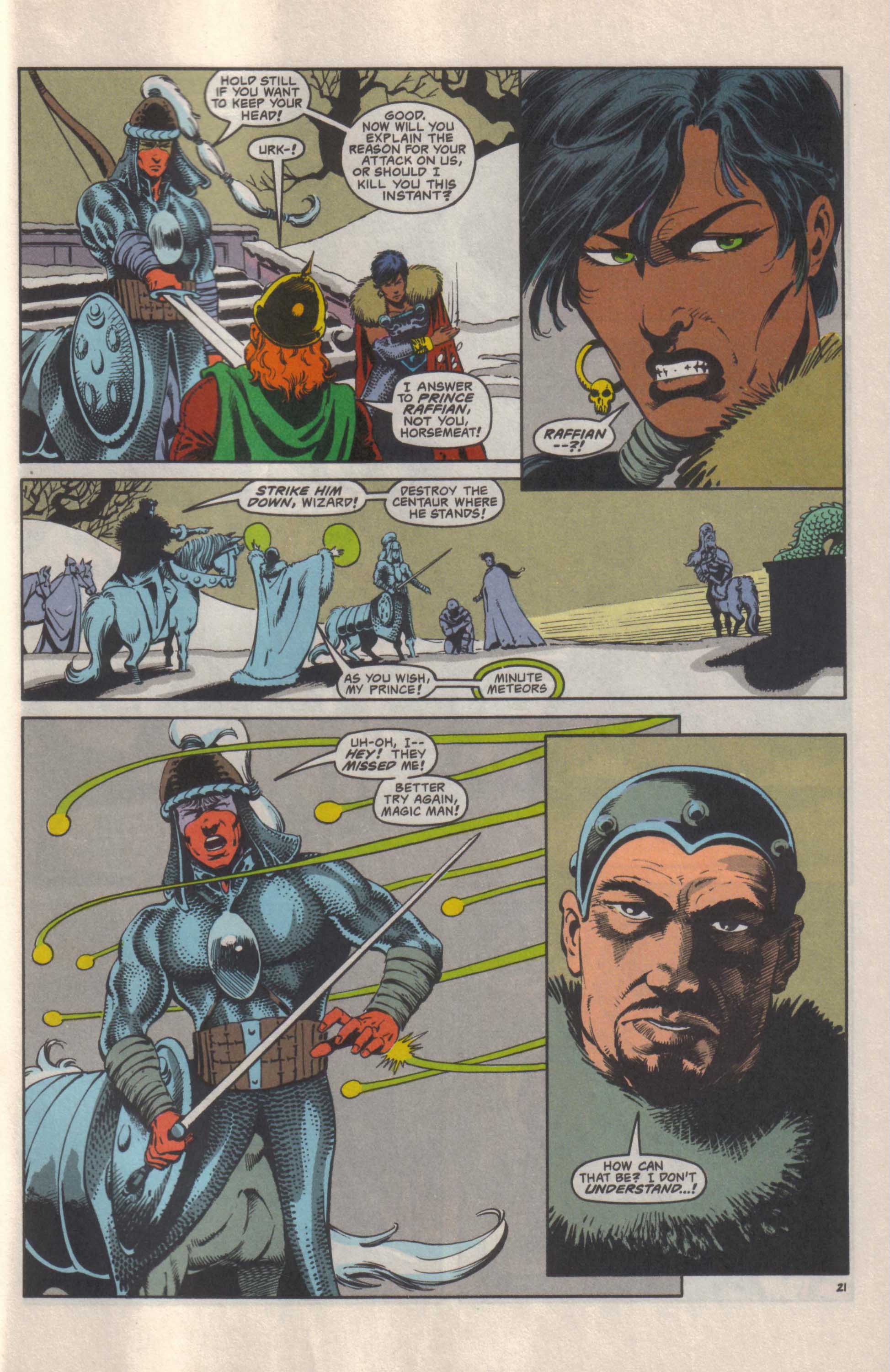 Read online Advanced Dungeons & Dragons comic -  Issue #25 - 22