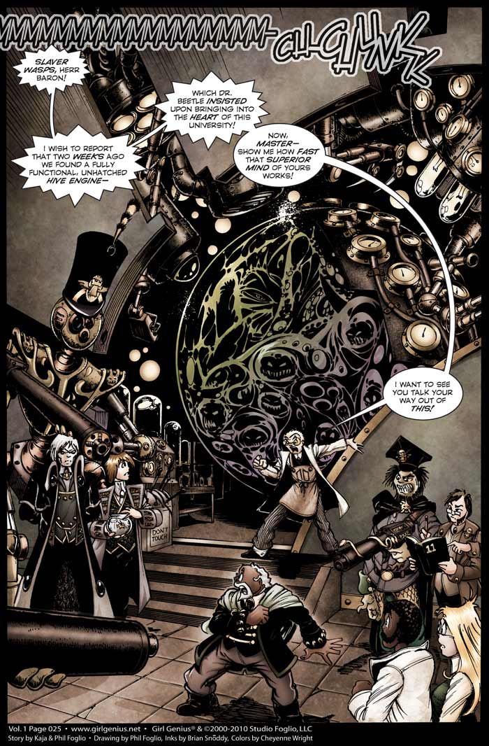 Read online Girl Genius (2002) comic -  Issue #1 - 26