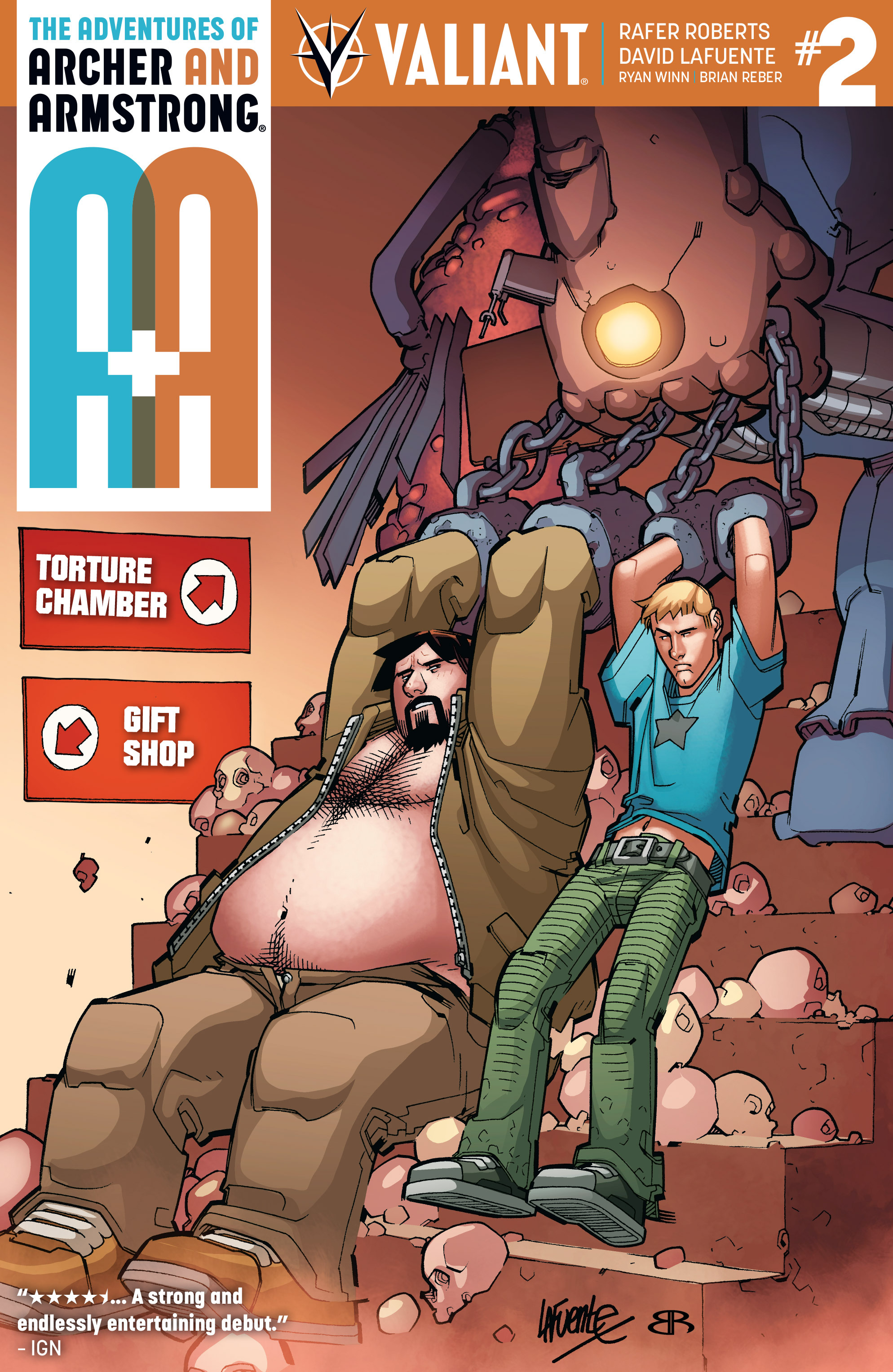 Read online A&A: The Adventures of Archer & Armstrong comic -  Issue #2 - 1