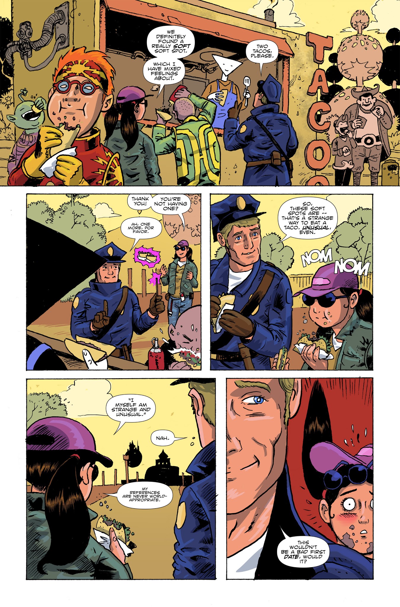 Read online Amelia Cole and the Impossible Fate comic -  Issue #3 - 4