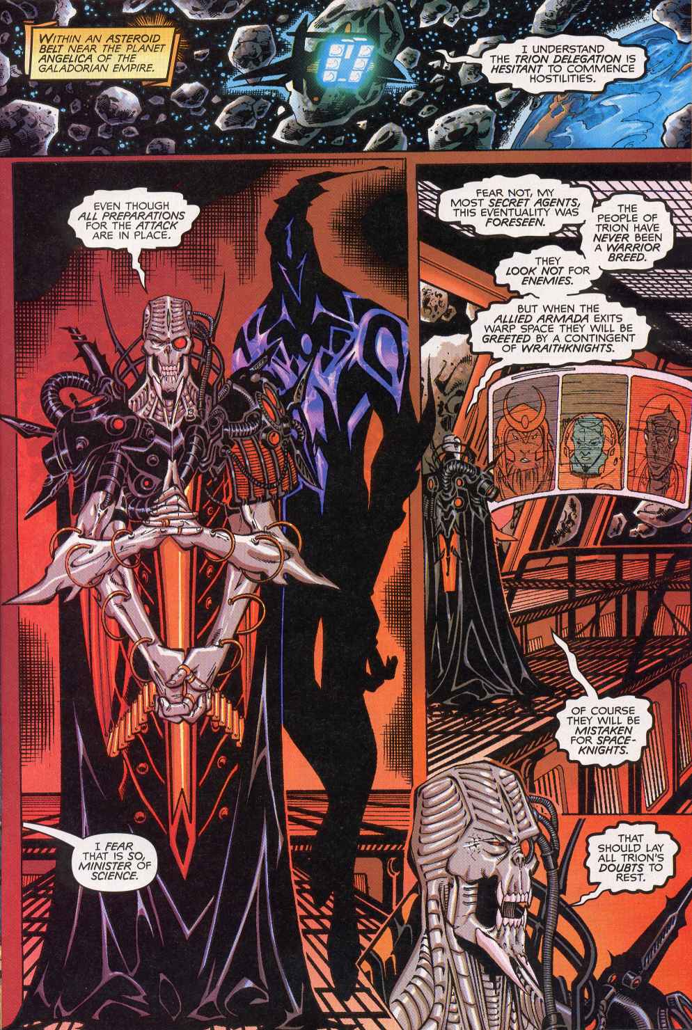Read online Spaceknights (2000) comic -  Issue #4 - 12
