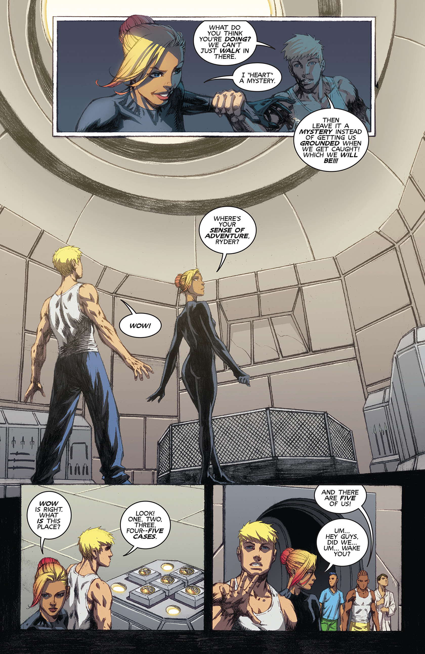 Read online Cage Hero comic -  Issue #3 - 7