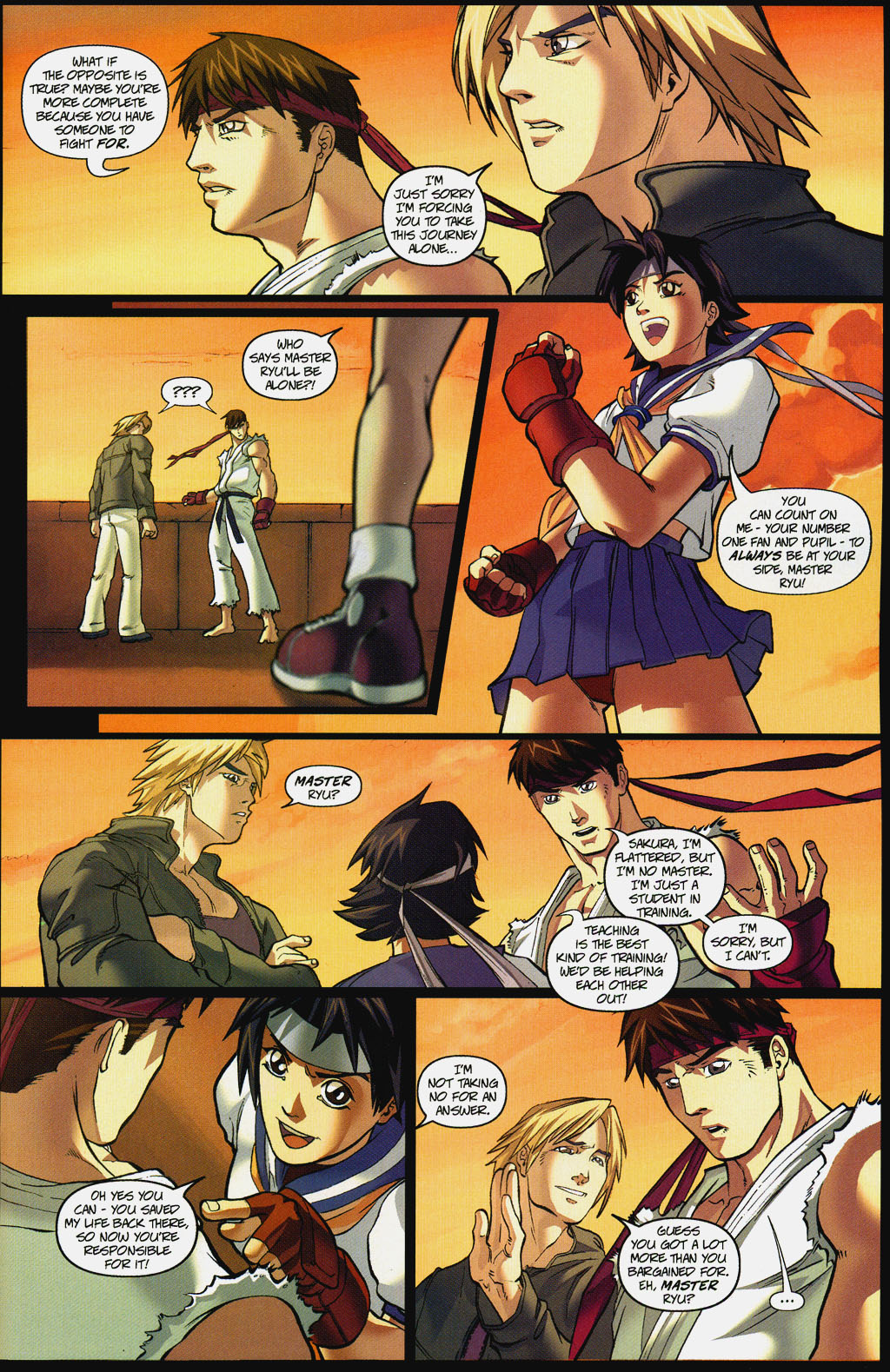 Read online Street Fighter (2003) comic -  Issue #6 - 22
