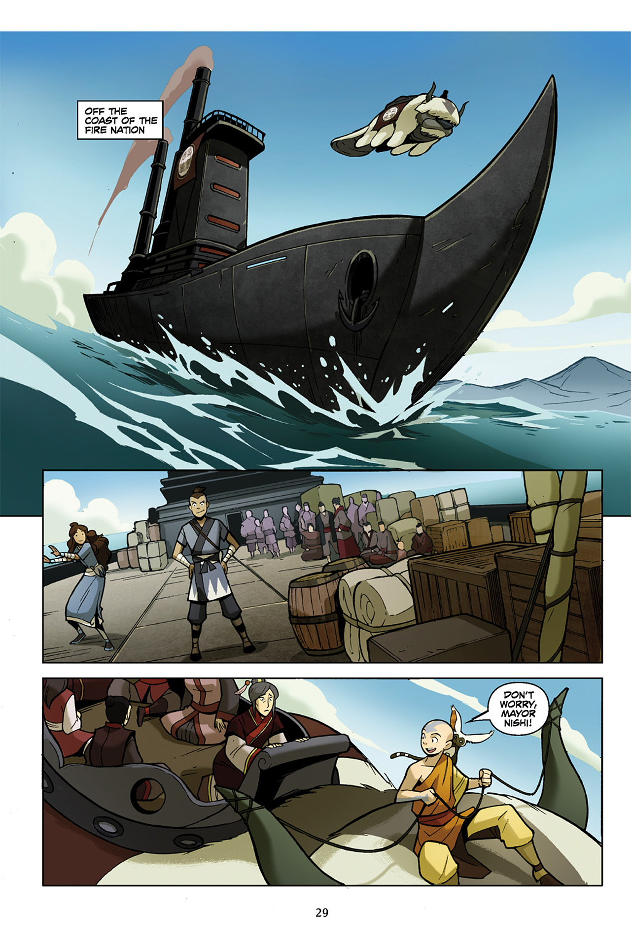 Read online Nickelodeon Avatar: The Last Airbender - The Promise comic -  Issue # Part 1 - 30