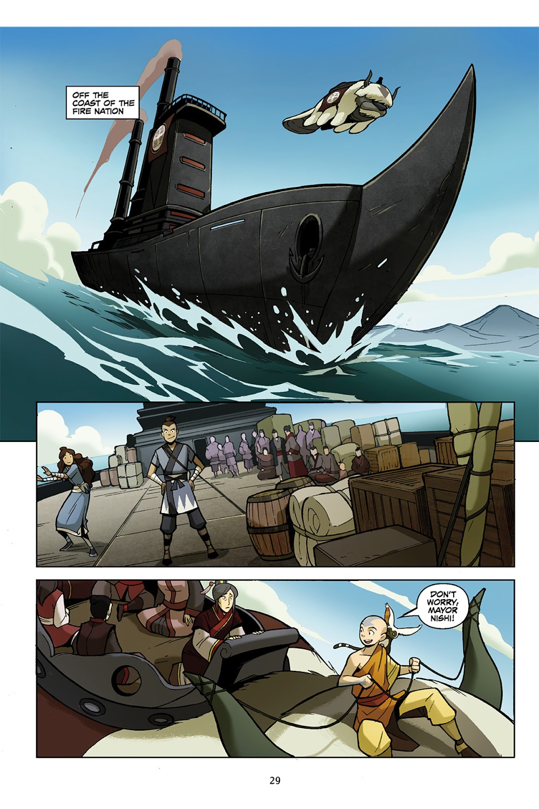 Nickelodeon Avatar: The Last Airbender - The Promise issue Part 1 - Page 30