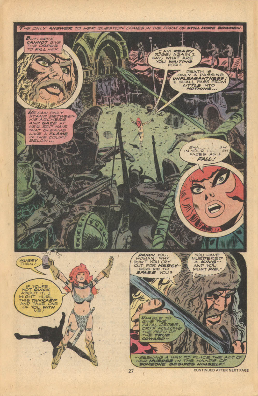 Read online Red Sonja (1977) comic -  Issue #7 - 16