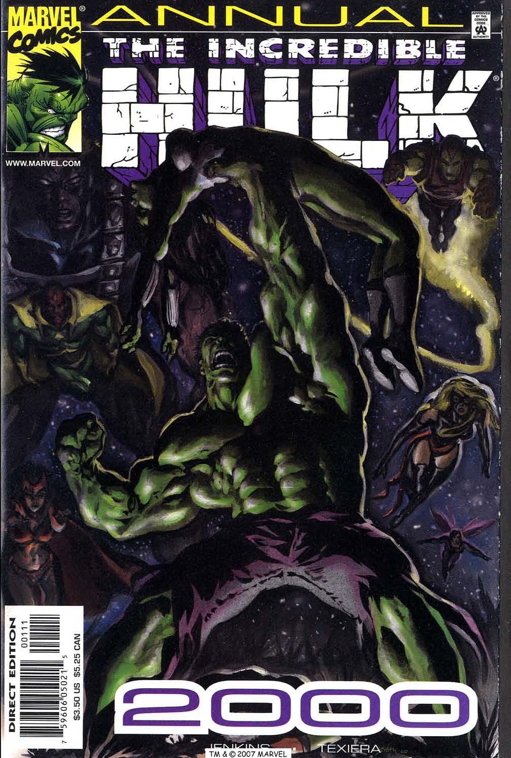 Read online The Incredible Hulk (1968) comic -  Issue # _Annual 2000 - 1