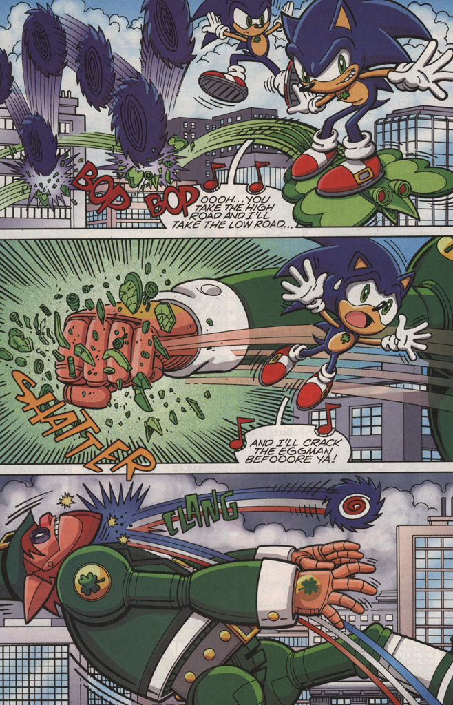Read online Sonic X comic -  Issue #17 - 22