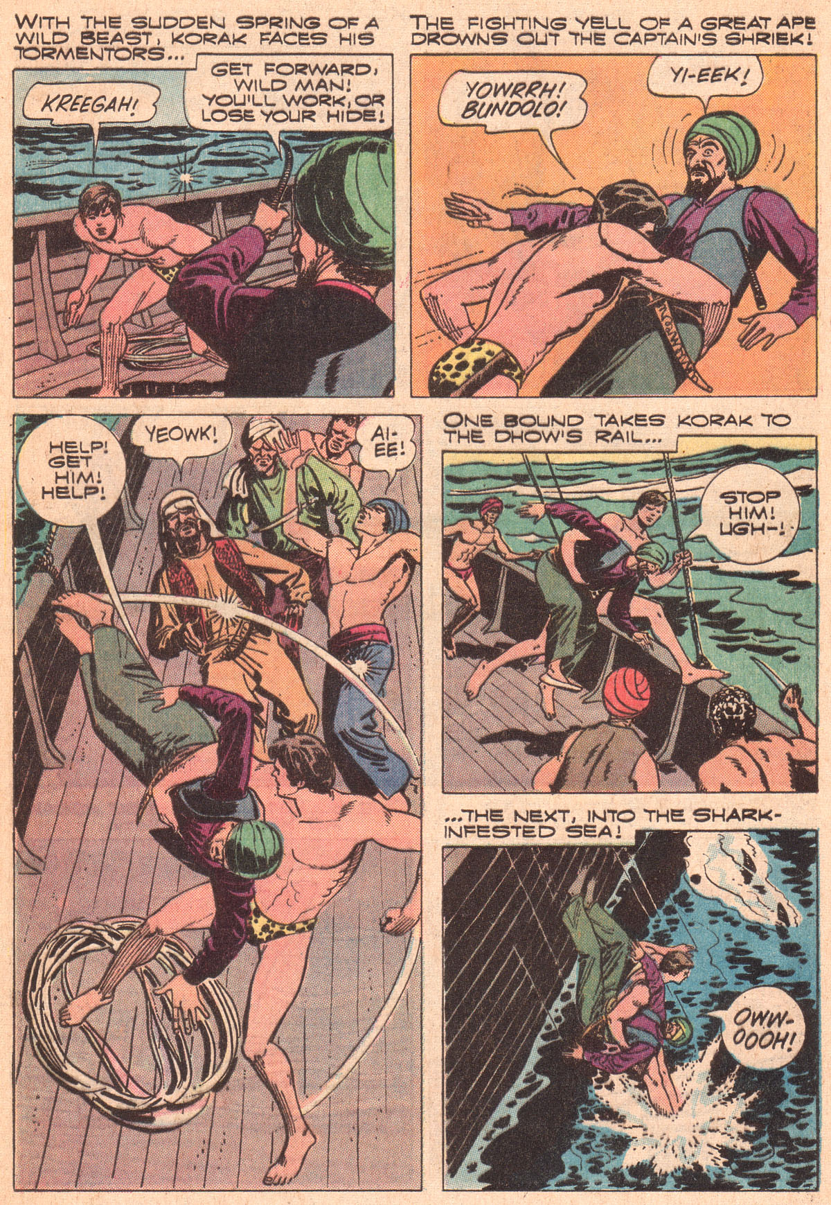 Read online Korak, Son of Tarzan (1964) comic -  Issue #43 - 5