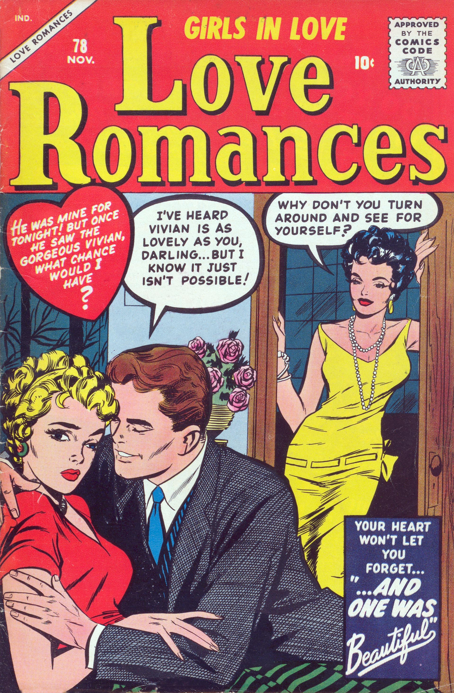 Read online Love Romances comic -  Issue #78 - 1
