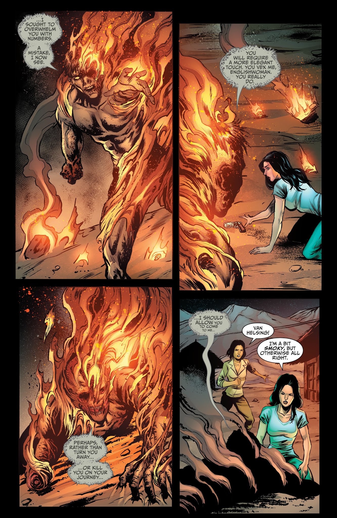 Read online Van Helsing: Sword of Heaven comic -  Issue #3 - 23