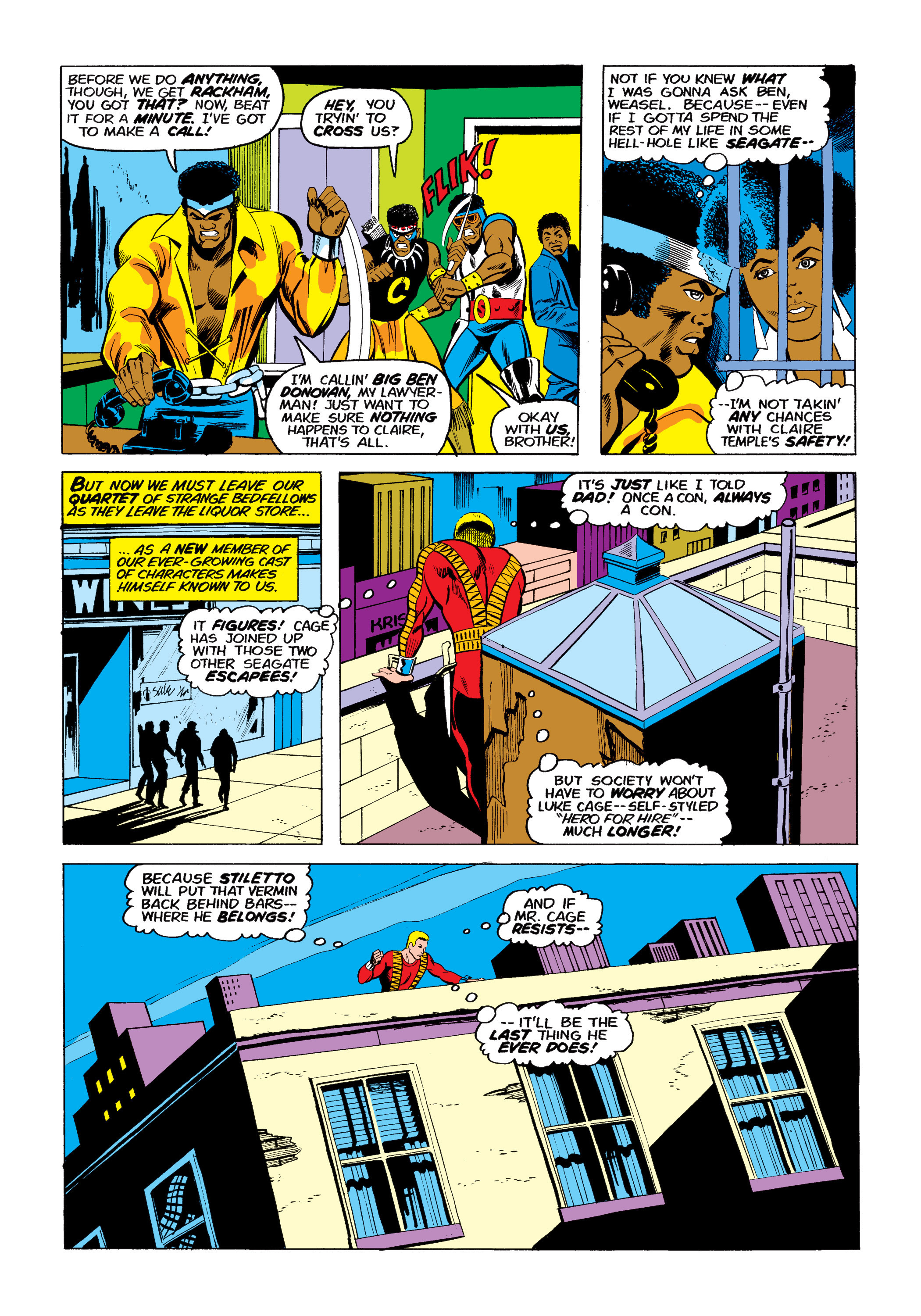 Read online Marvel Masterworks: Luke Cage, Hero For Hire comic -  Issue # TPB (Part 4) - 17
