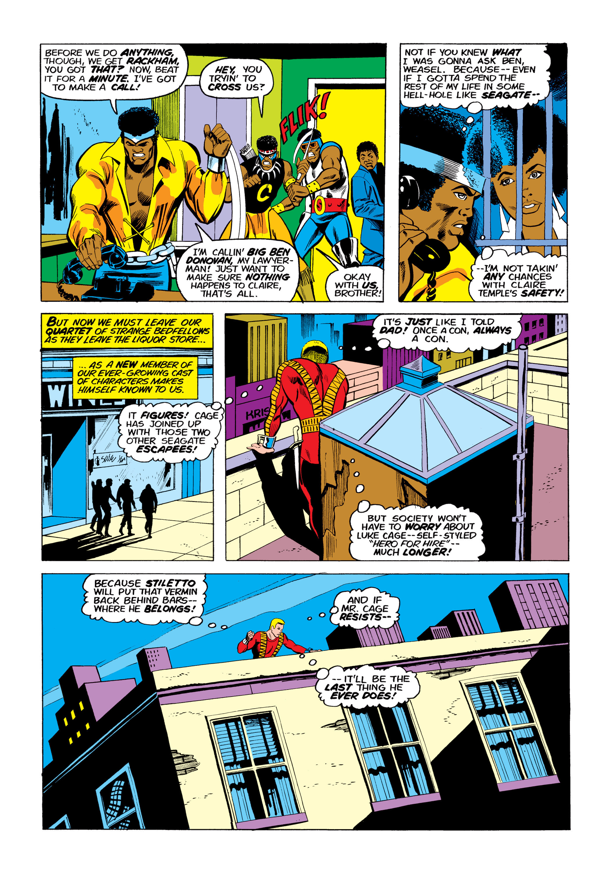 Read online Marvel Masterworks: Luke Cage, Hero For Hire comic -  Issue # TPB (Part 4) - 17