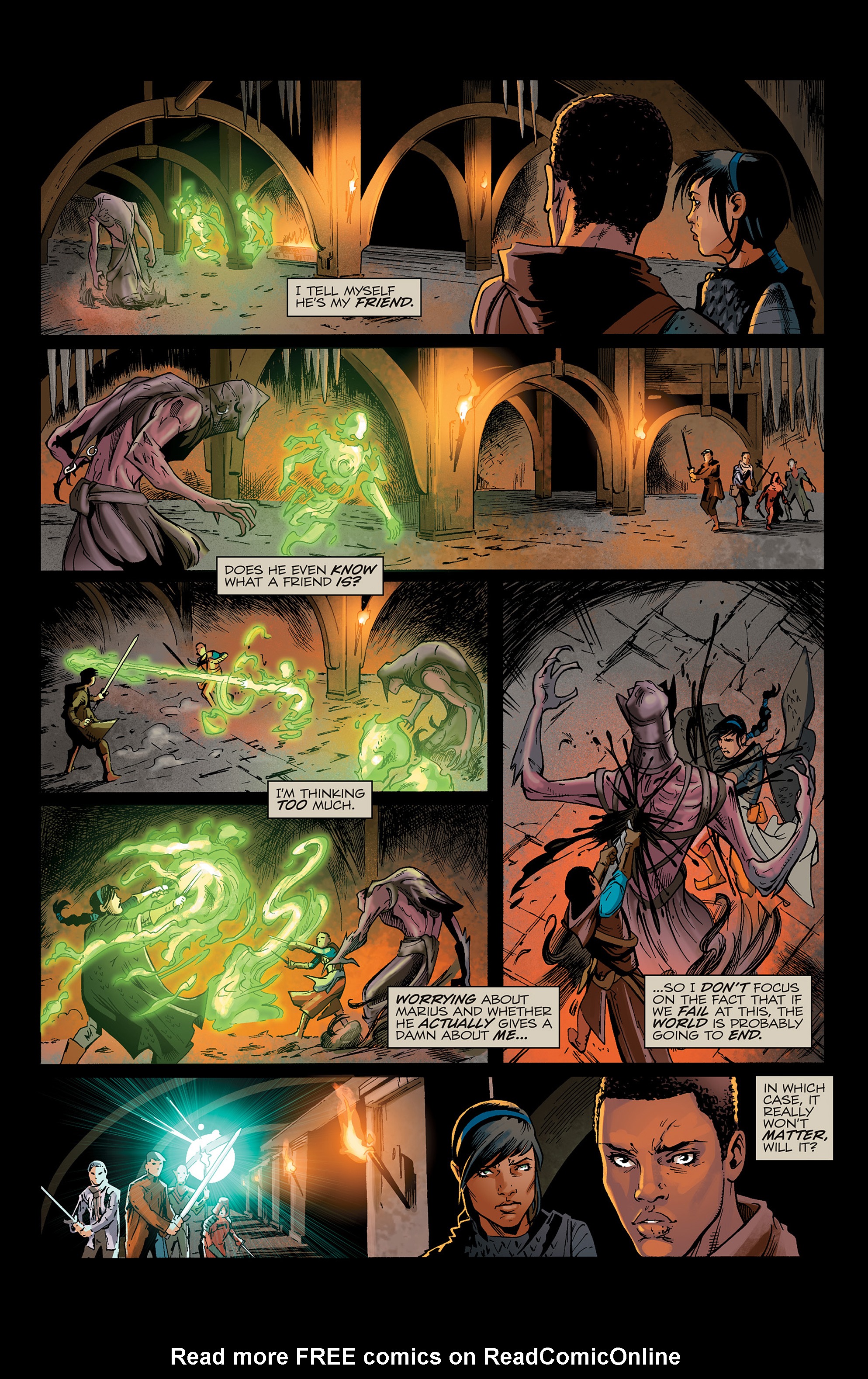 Read online Dragon Age: Magekiller comic -  Issue #5 - 14
