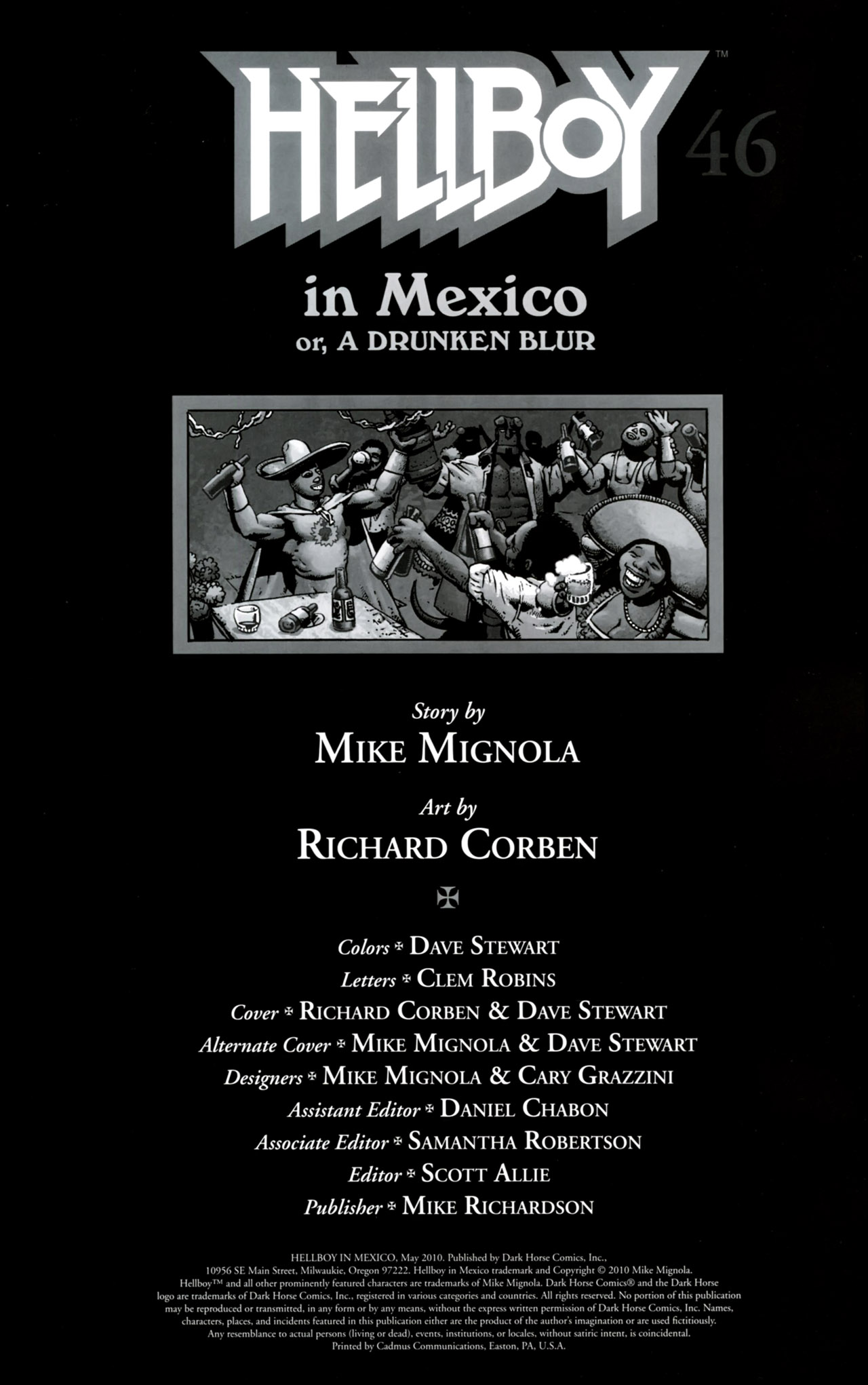 Read online Hellboy In Mexico (2010) comic -  Issue # Full - 3