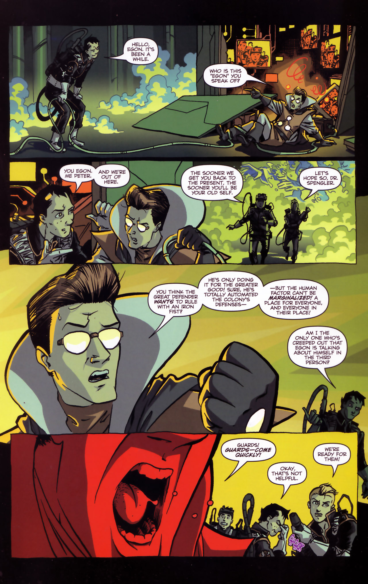 Read online Ghostbusters: Displaced Aggression comic -  Issue #3 - 18