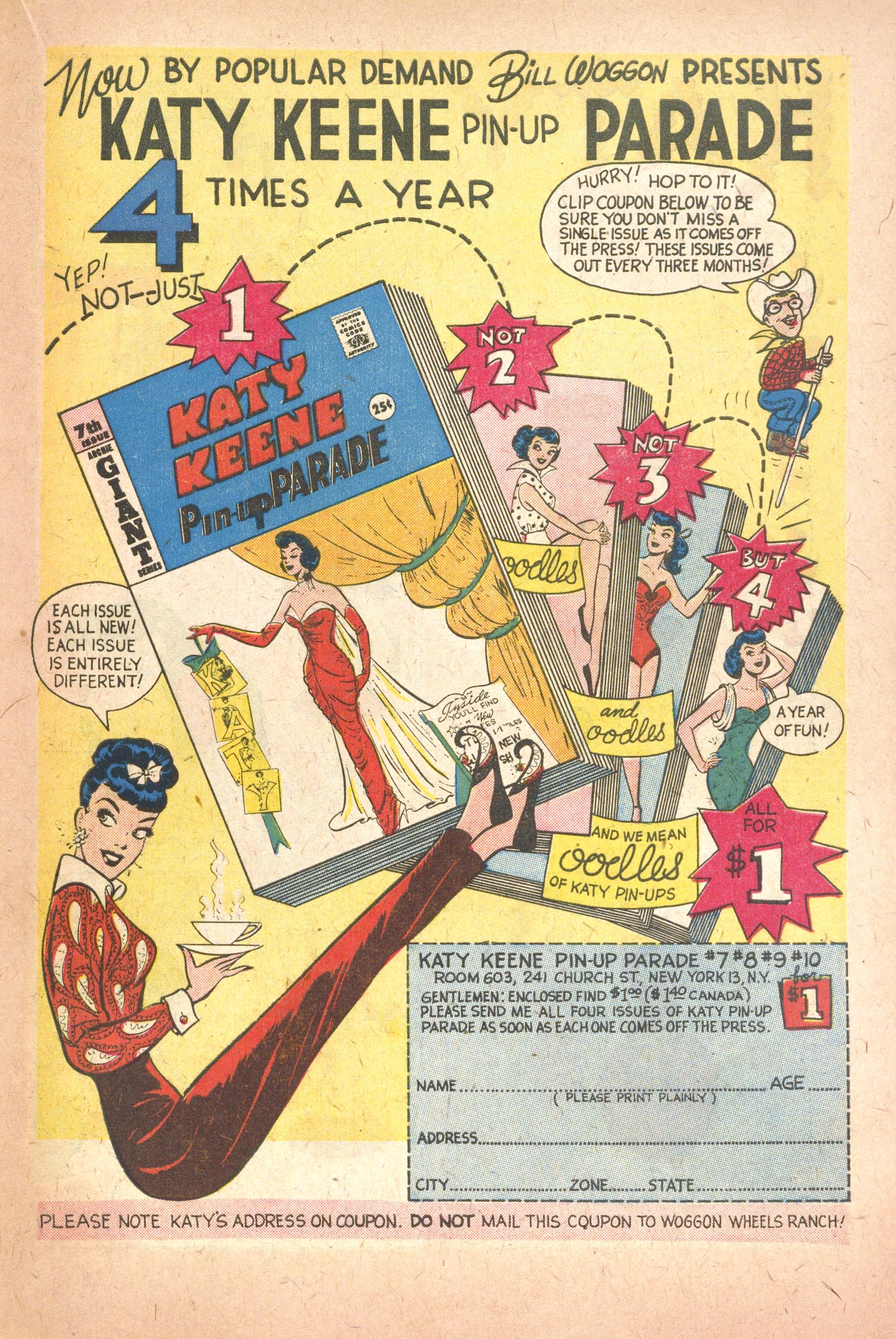 Read online Katy Keene (1949) comic -  Issue #46 - 19