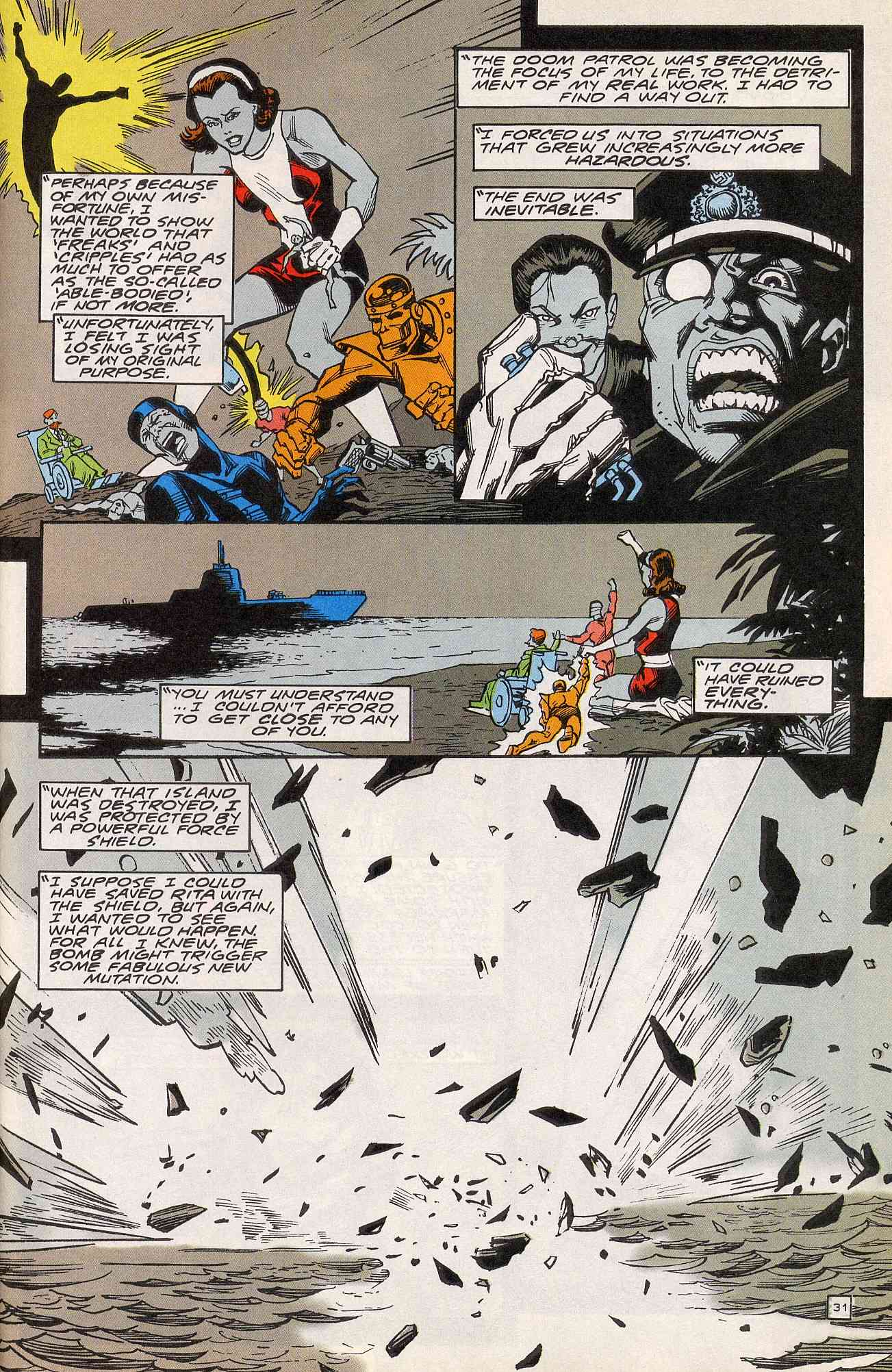 Read online Doom Patrol (1987) comic -  Issue #57 - 31