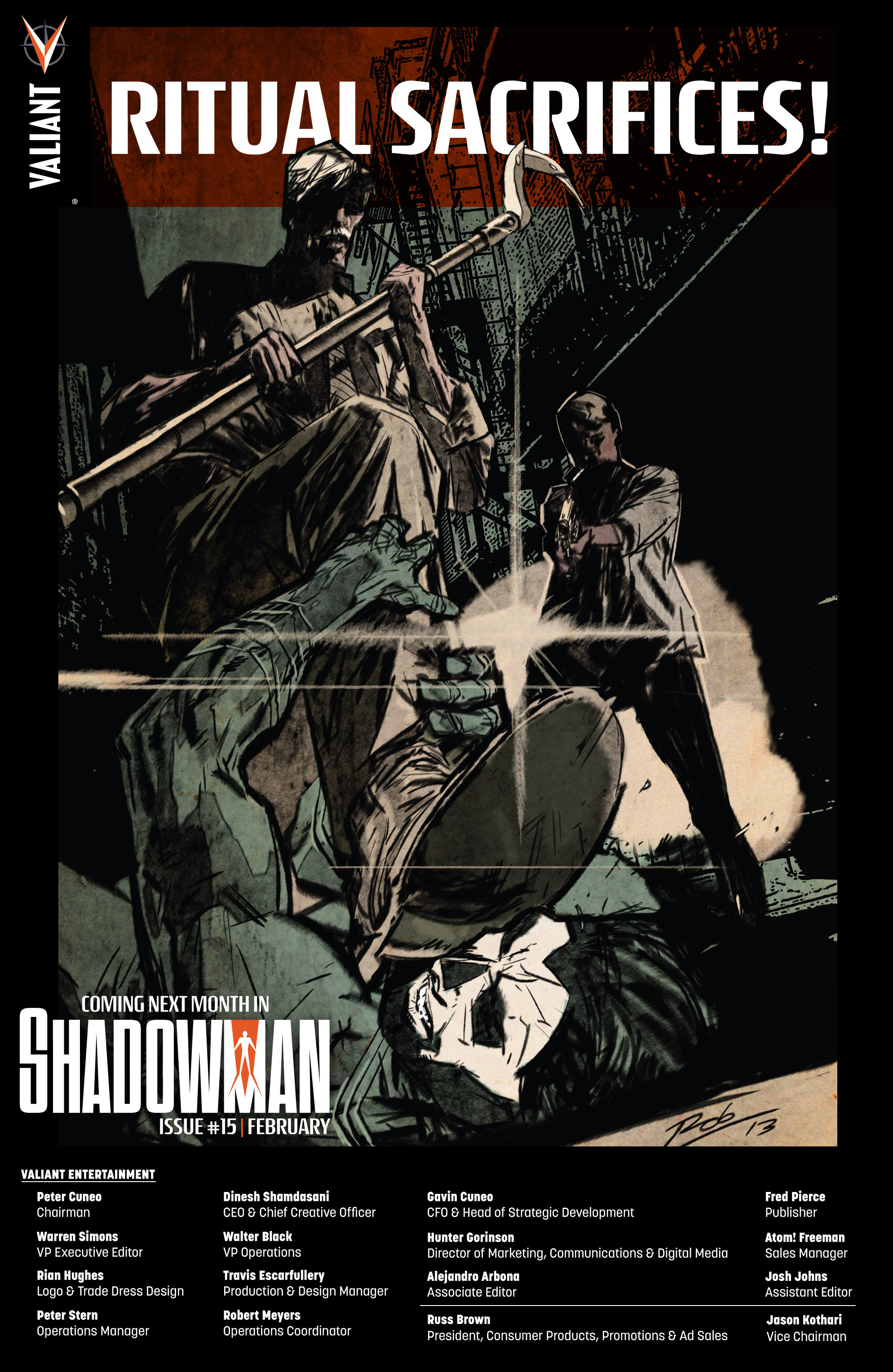 Read online Shadowman (2012) comic -  Issue #14 - 25